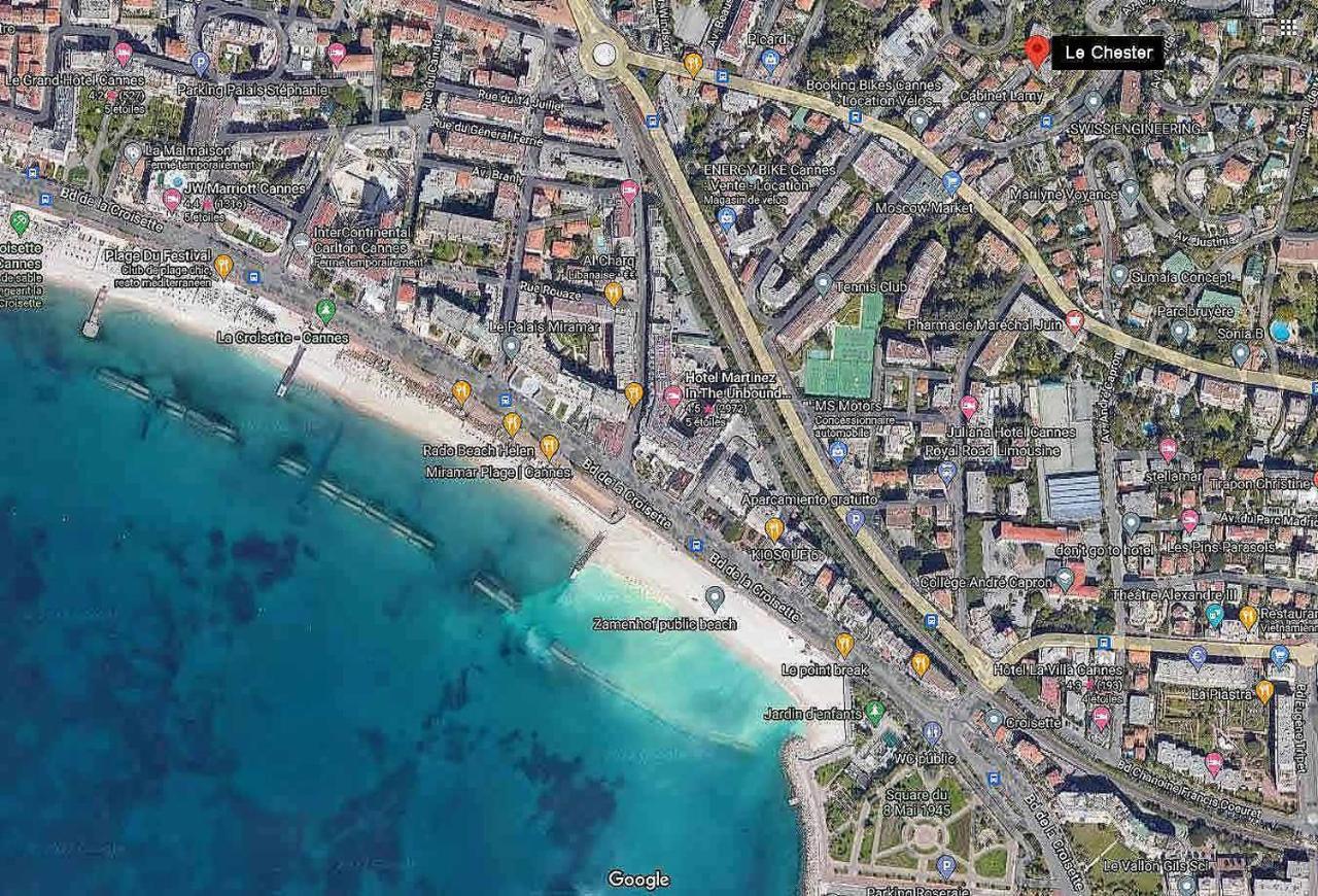 Le Chester Appartement 3 Pieces Cannes Proche Croisette Bord De Mer Eksteriør bilde